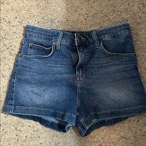 Lee Women's Dark Blue Jean Shorts